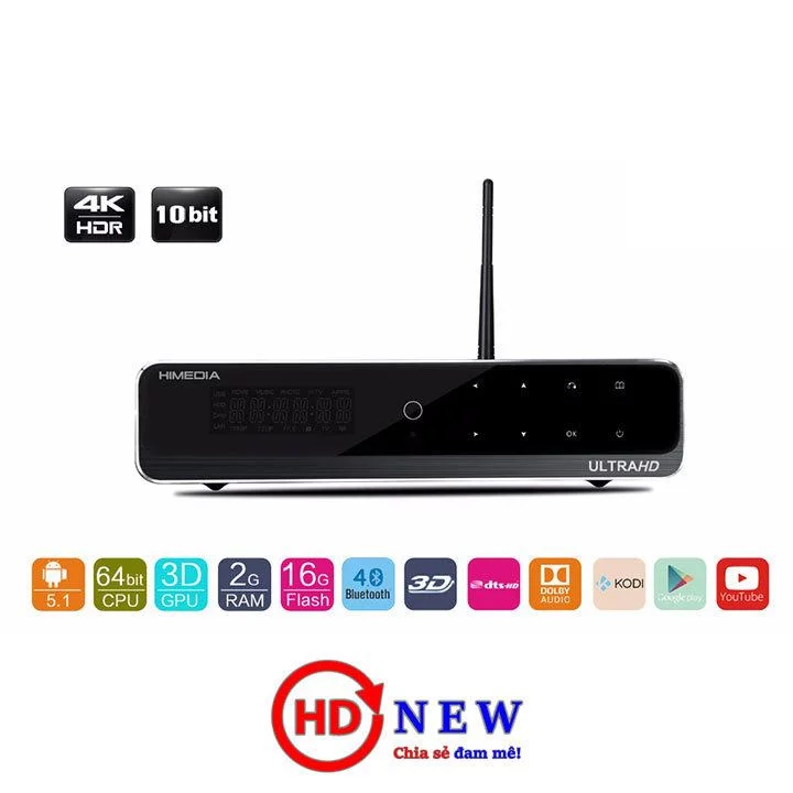 HiMedia Q10 Pro – siêu phẩm Android TV Box 2016 | HDnew - Chia sẻ đam mê