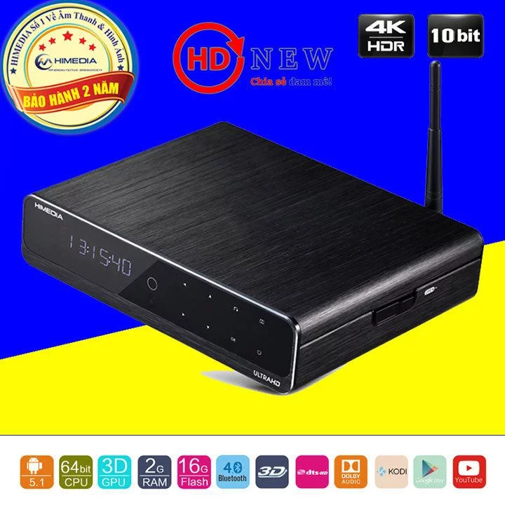 HiMedia Q10 Pro – siêu phẩm Android TV Box 2016 | HDnew - Chia sẻ đam mê