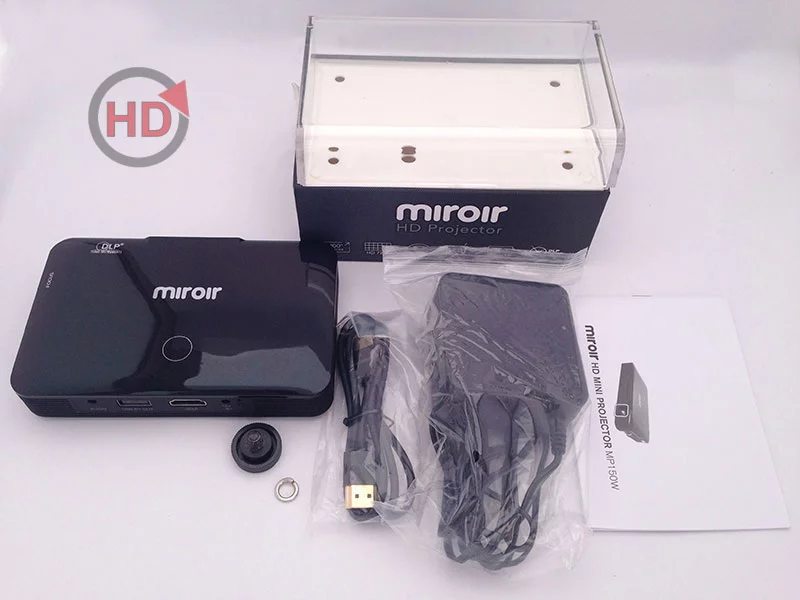 Máy chiếu mini di động Miroir MP150W - HDnew Hà Nội Máy chiếu mini di động Miroir MP150W - HDnew Hà Nội