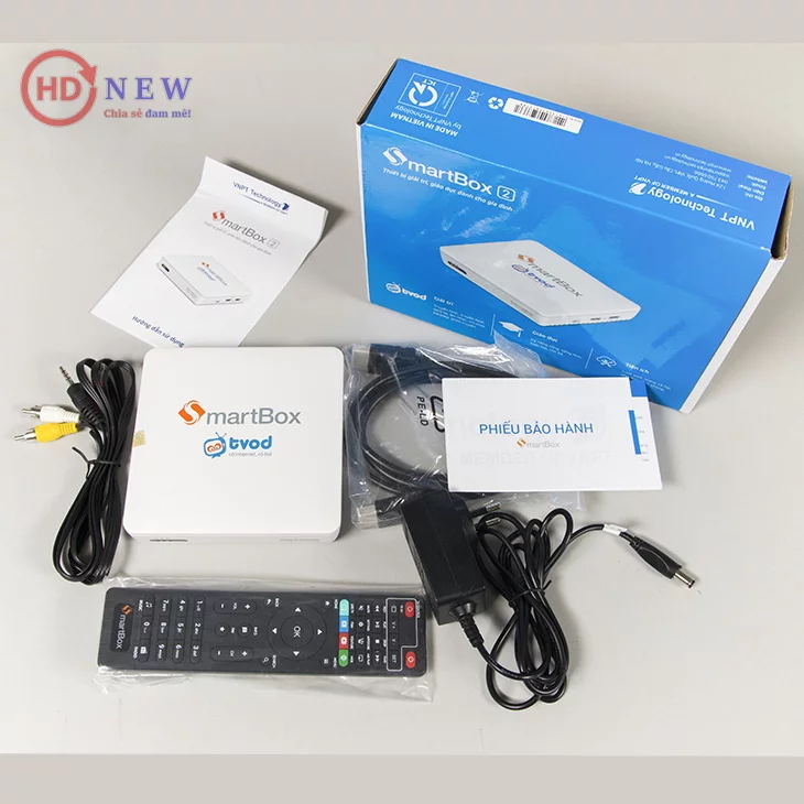 SmartBox VNPT 2 chính hãng tại HDnew Hà Nội