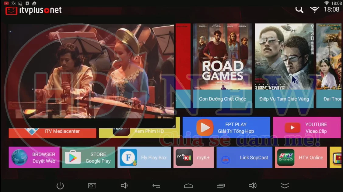 VinaBox X3 - Android Box tầm trung giá rẻ, chạy Android 6.0, chip lõi tứ - HDnew Hà Nội