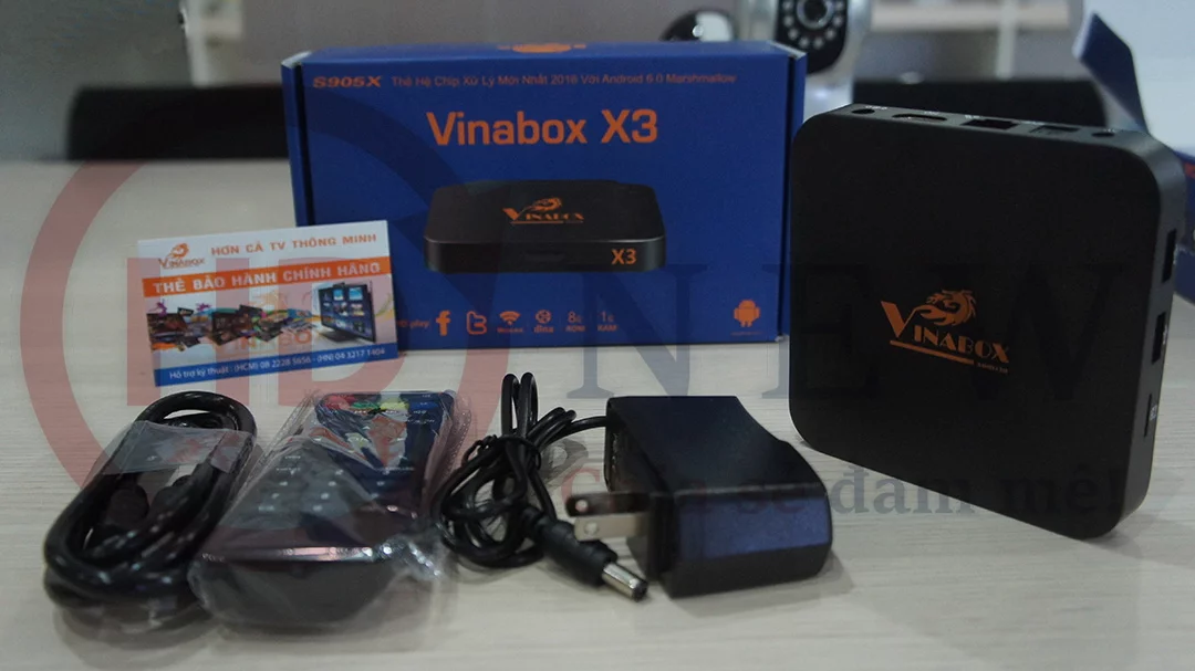 VinaBox X3 - Android Box tầm trung giá rẻ, chạy Android 6.0, chip lõi tứ - HDnew Hà Nội
