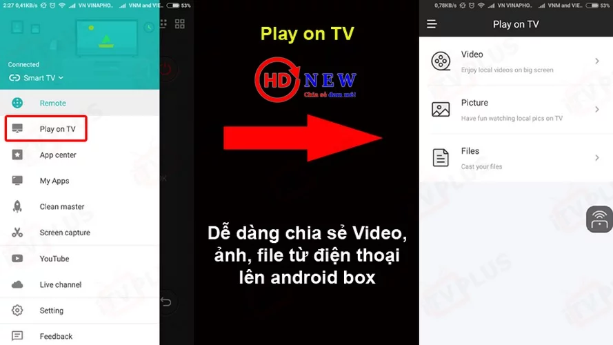 Cetus Play - Phần mềm điều khiển Android TV Box số một hiện nay - HDnew Hà Nội