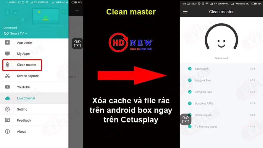 Cetus Play - Phần mềm điều khiển Android TV Box số một hiện nay - HDnew Hà Nội