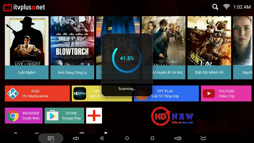 Cetus Play - Phần mềm điều khiển Android TV Box số một hiện nay - HDnew Hà Nội