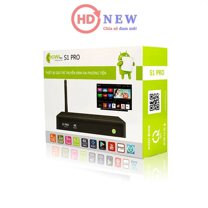 KiwiBox S1 Pro - Thách thức mọi giới hạn giải trí - HDnew Hà Nội KiwiBox S1 Pro - Thách thức mọi giới hạn giải trí - HDnew Hà Nội