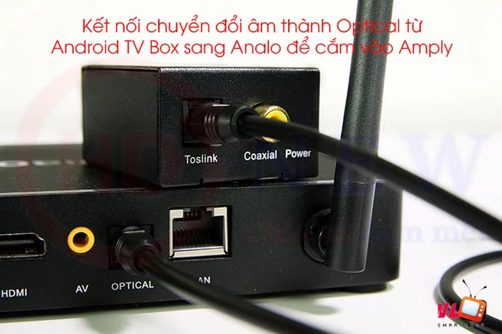 Bộ chuyển đổi âm thanh từ Optical sang Analog KA-01 | HDnew - Chia sẻ đam mê