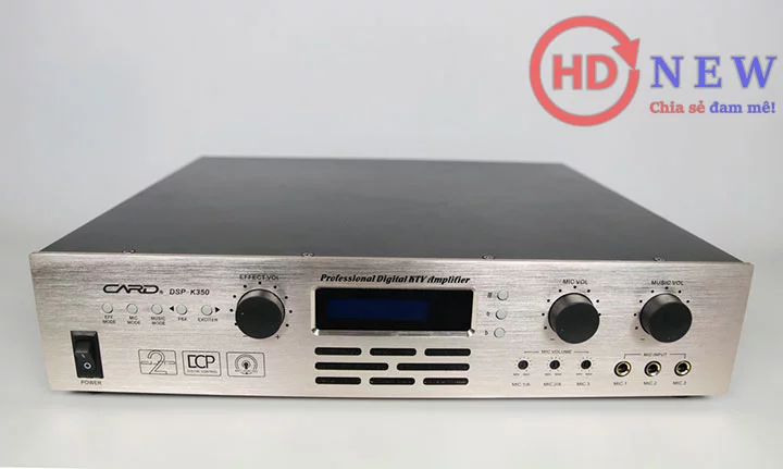 Vang liền công suất CARD DSP-K350, công suất 350W | HDnew - Chia sẻ đam mê