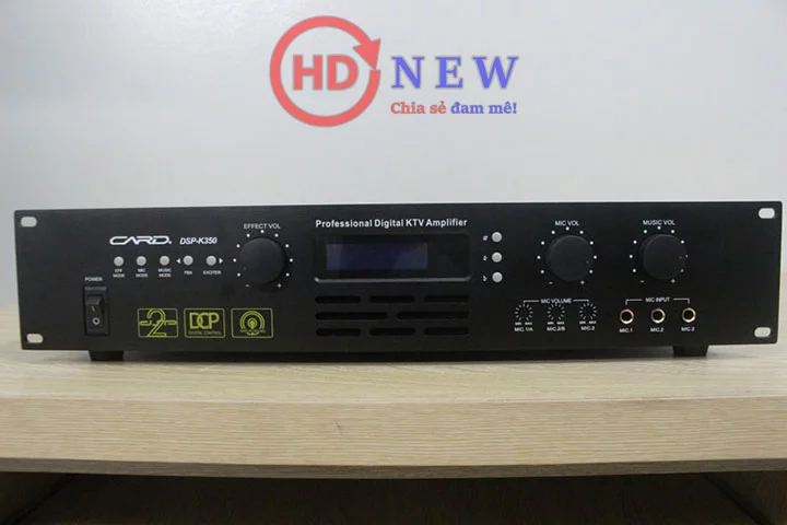Vang liền công suất CARD DSP-K350, công suất 350W | HDnew - Chia sẻ đam mê