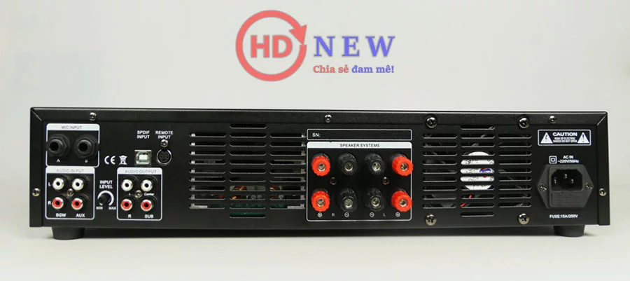 Vang liền công suất CARD DSP-K350, công suất 350W | HDnew - Chia sẻ đam mê