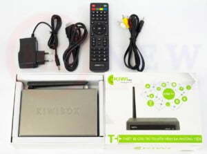 KiwiBox T+ - Android Box tích hợp DVB-T2, chuẩn 4K sắc nét - HDnew