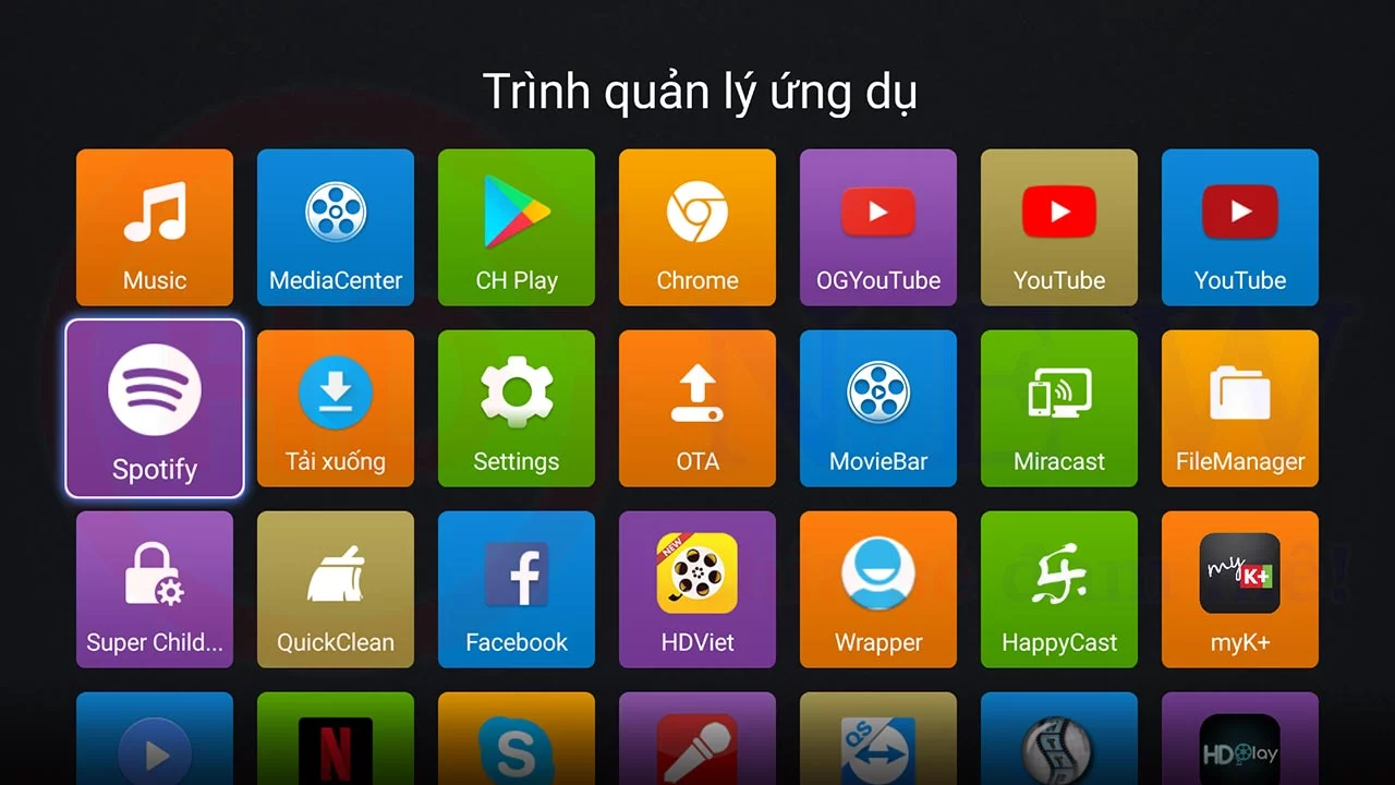 Hướng dẫn cài đặt Spotify cho Android TV Box | HDnew - Chia sẻ đam mê