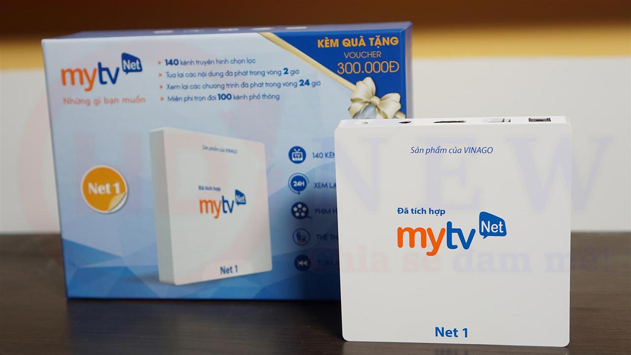 Box MyTVNet Net 1 - Android TV Box full bản quyền 180 kênh TV | HDnew - Chia sẻ đam mê