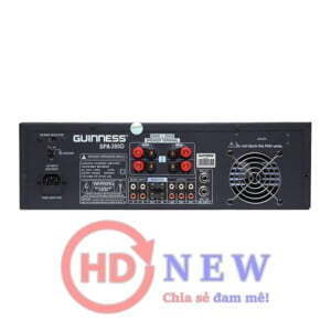 Amply Guinness SPA-390D - chức năng Echo hoàn hảo | HDnew- Chia sẻ đam mê