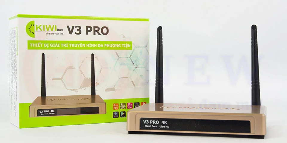 KiwiBox V3 Pro | Android TV Box RAM 2GB | HDnew - Chia sẻ đam mê