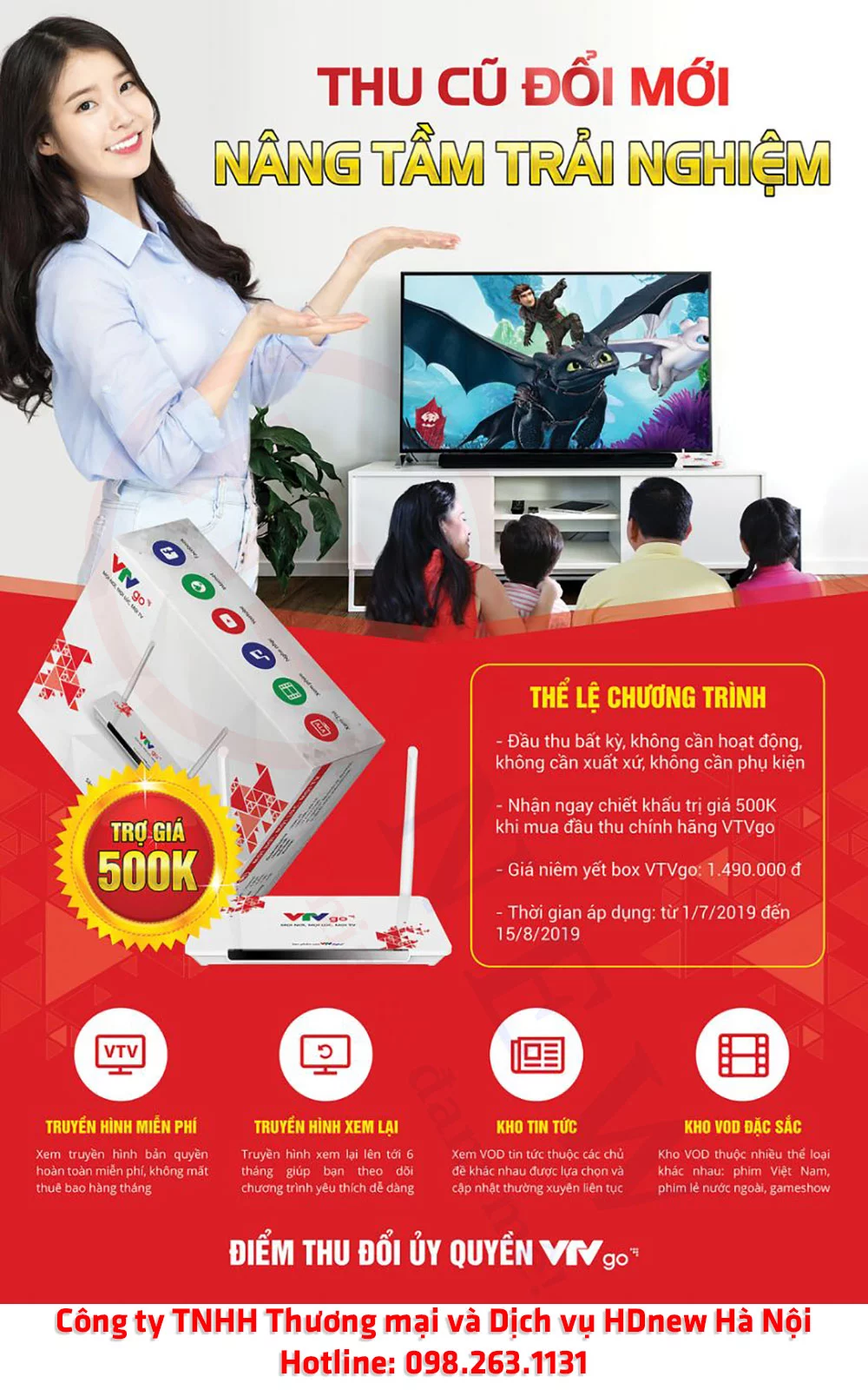 Thu cũ đổi mới, nâng tầm trải nghiệm cùng VTVGo | HDnew - Chia sẻ đam mê