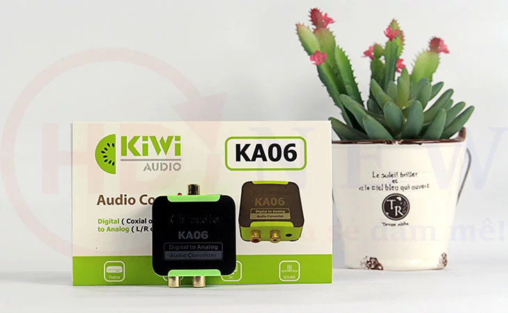 Kiwi KA06 | Bộ chuyển đổi âm thanh Digital sang Analog | HDnew - Chia sẻ đam mê