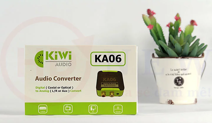 Kiwi KA06 | Bộ chuyển đổi âm thanh Digital sang Analog | HDnew - Chia sẻ đam mê