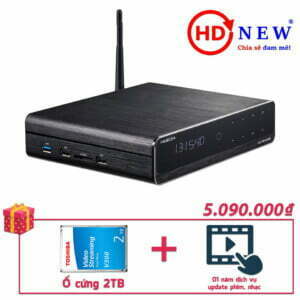 Trọn bộ Đầu HiMedia Q10 Pro và Ổ cứng gắn trong 2TB | HDnew - Chia sẻ đam mê