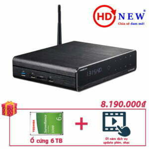 Trọn bộ Đầu HiMedia Q10 Pro và Ổ cứng gắn trong 4TB | HDnew - Chia sẻ đam mê