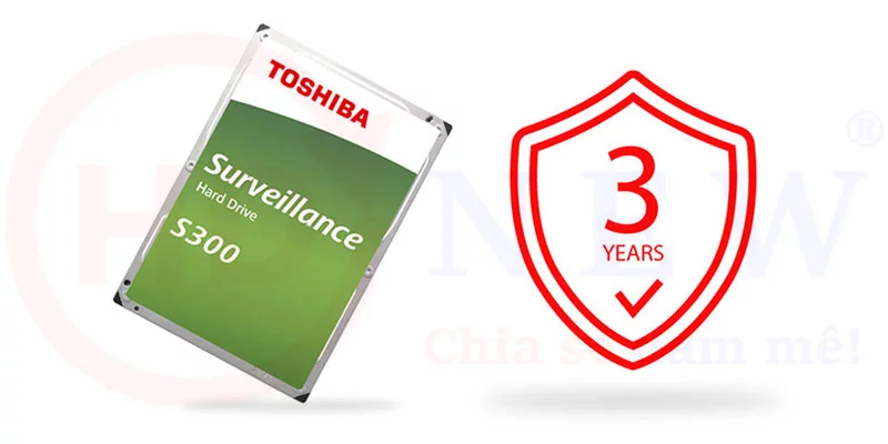 Toshiba S300 (1TB / 2TB / 4TB / 6TB / 8TB / 10TB) | Ổ cứng gắn trong chuyên dụng | HDnew - Chia sẻ đam mê Toshiba S300 (1TB / 2TB / 4TB / 6TB / 8TB / 10TB) | Ổ cứng gắn trong chuyên dụng | HDnew - Chia sẻ đam mê
