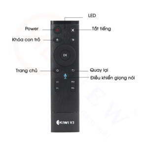 Điều khiển không dây Kiwi V3 tích hợp voice | HDnew - Chia sẻ đam mê