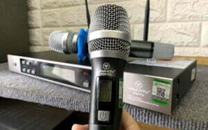 Micro karaoke không dây VinaKTV S500 Pro | HDnew Audio