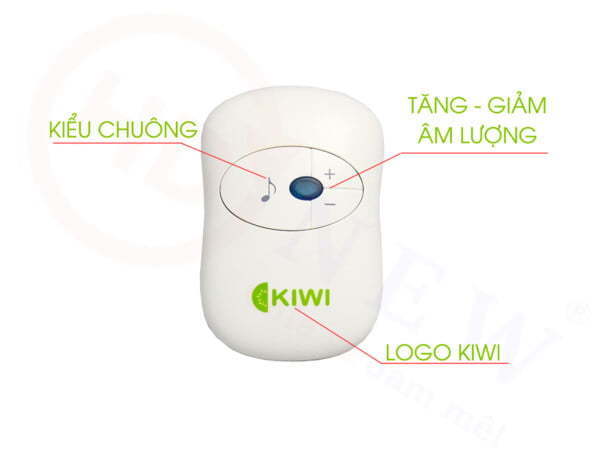 Chuông cửa không dây KW-D12E - Thương hiệu Việt, chất lượng Việt | HDnew - Chia sẻ đam mê