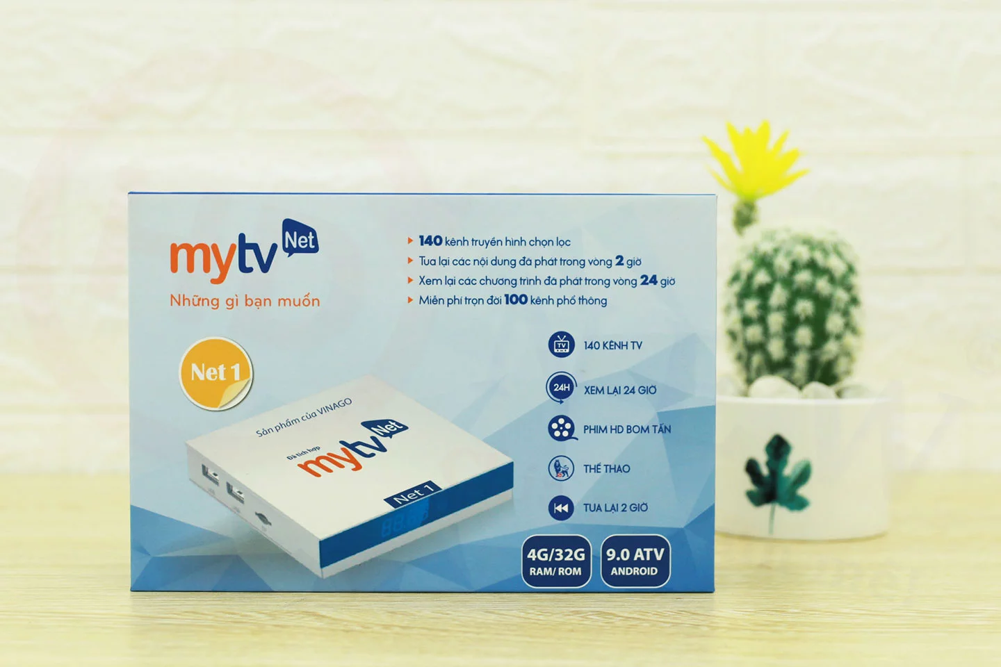 Android Box MyTV Net 1 4GB 2020 - cấu hình cao cấp, Android TV 9.0 | HDnew - Chia sẻ đam mê