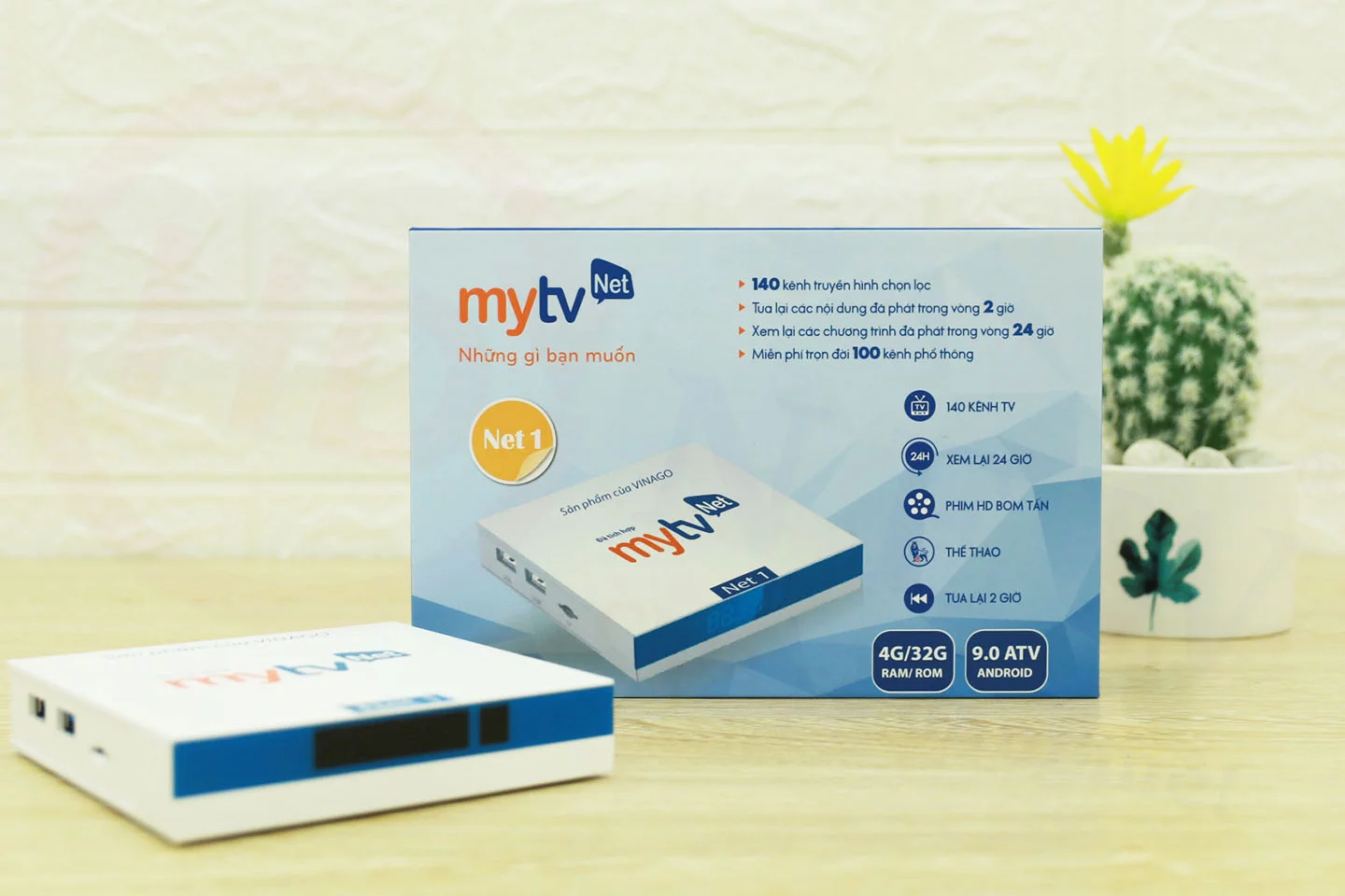 Android Box MyTV Net 1 4GB 2020 - cấu hình cao cấp, Android TV 9.0 | HDnew - Chia sẻ đam mê