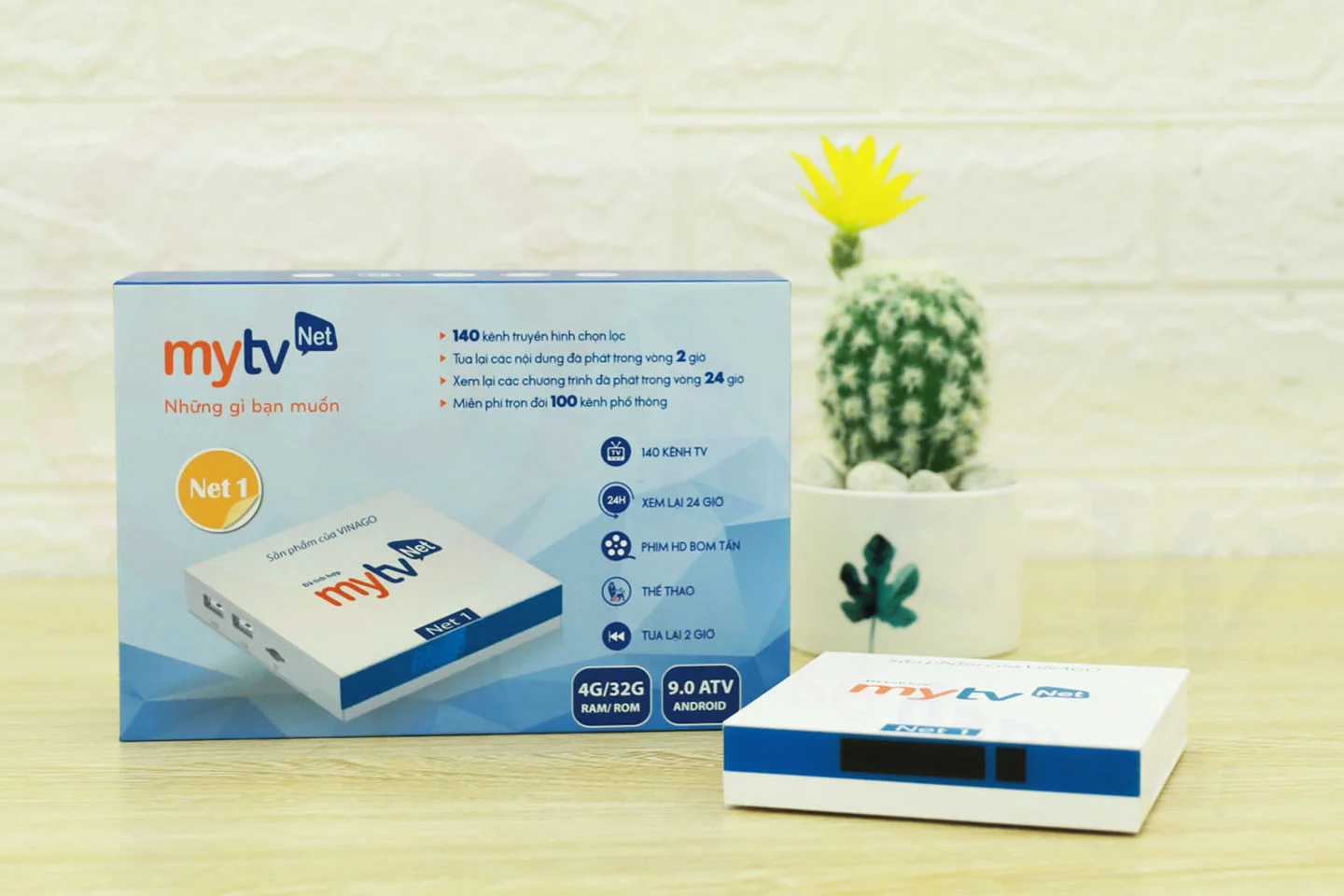Android Box MyTV Net 1 4GB 2020 - cấu hình cao cấp, Android TV 9.0 | HDnew - Chia sẻ đam mê