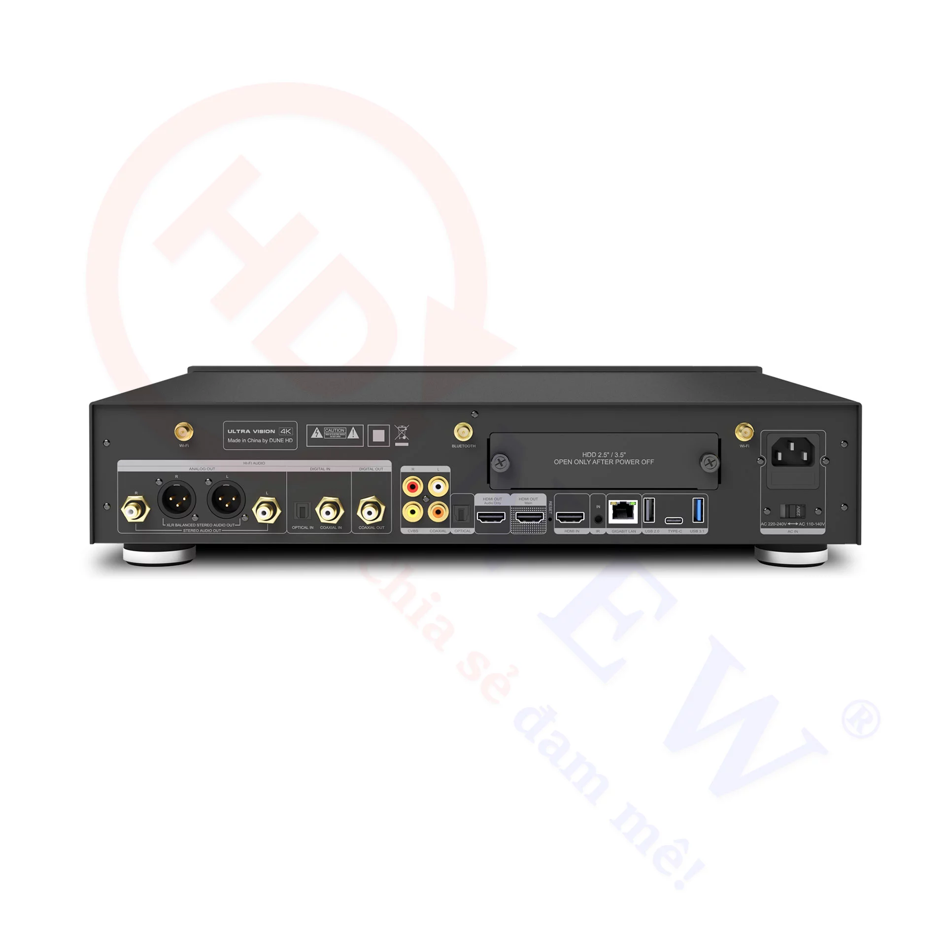 Dune HD Ultra Vision 4K | Đầu 4K flagship với Dolby Vision & Âm Thanh Hi-Fi | HDnew - Chia sẻ đam mê