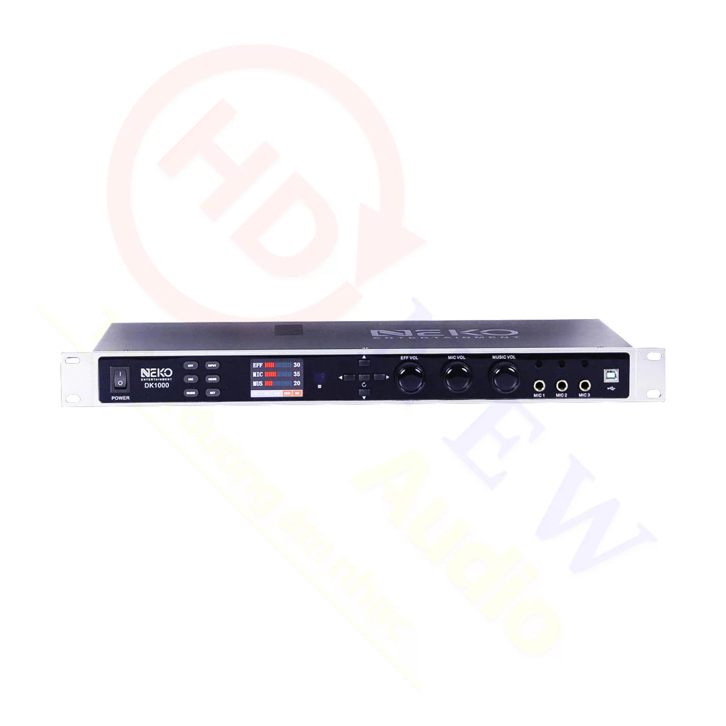Vang số chỉnh cơ NEKO DK1000 tích hợp Bluetooth, hỗ trợ cổng Optical, cổng micro và công tắc | HDnew - Chia sẻ đam mê