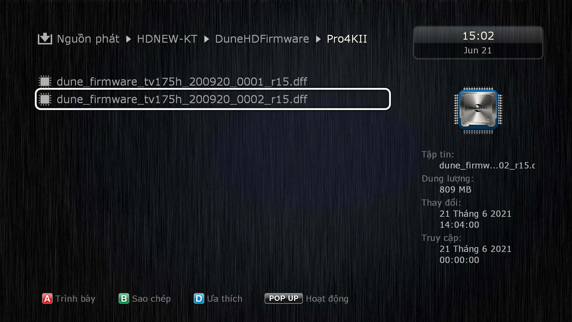 Cập nhật firmware sửa lỗi NETFLIX 5.1 / Dolby Atmos trên Dune HD Pro 4K II | HDnew - Chia sẻ đam mê