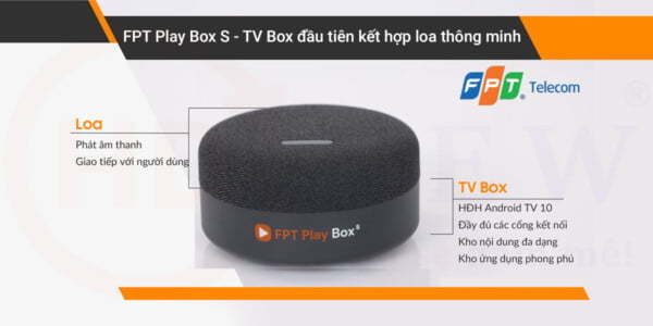 FPT Play Box S | TV Box đầu tiên kết hợp loa thông minh | HDnew - Chia sẻ đam mê