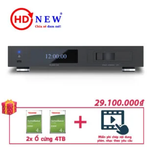 Trọn bộ Đầu Dune HD Max Vision 4K và 2 Ổ cứng Toshiba S300 6TB | HDnew - Chia sẻ đam mê