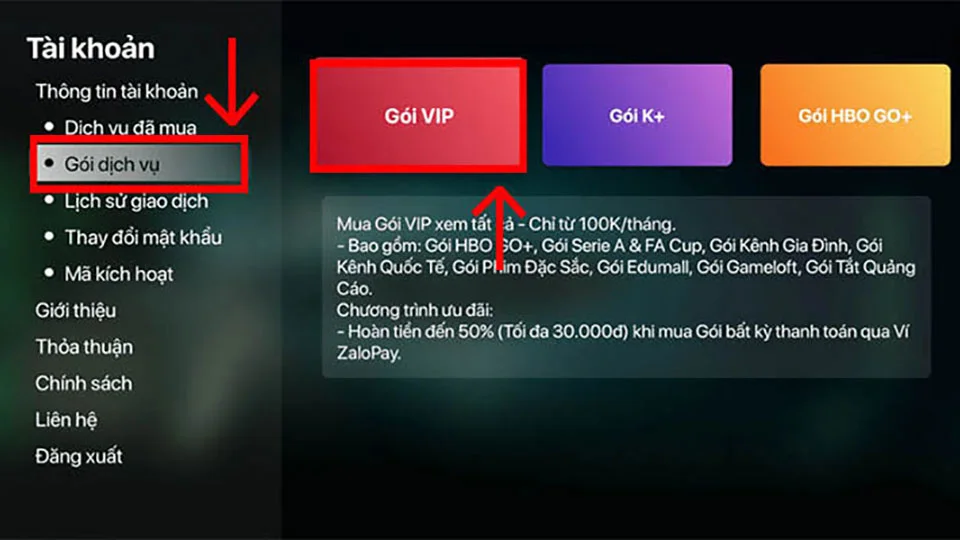 Hướng dẫn kích hoạt Gói khuyến mại 0 đồng trên FPT Play Box+ | HDnew - Chia sẻ đam mê