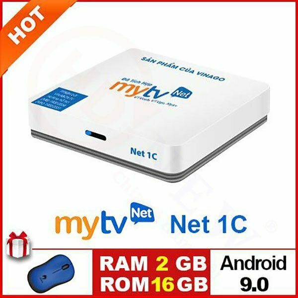 Android Box MyTV Net 1C (2021) - 2GB RAM, 16GB ROM, Android 9.0 | HDnew - Chia sẻ đam mê