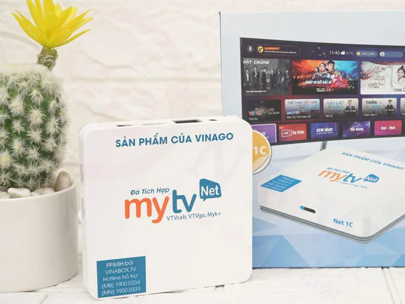 Android Box MyTV Net 1C (2021) - 2GB RAM, 16GB ROM, Android 9.0 | HDnew - Chia sẻ đam mê