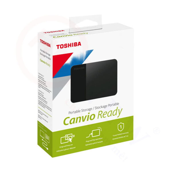 Ổ cứng di động Toshiba CANVIO Ready (B3) Black | HDnew - Chia sẻ đam mê