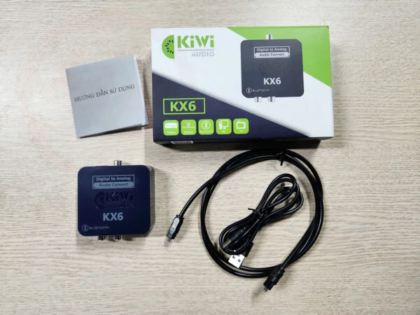 Kiwi KX6 | Bộ chuyển đổi âm thanh Digital sang Analog | HDnew - Chia sẻ đam mê