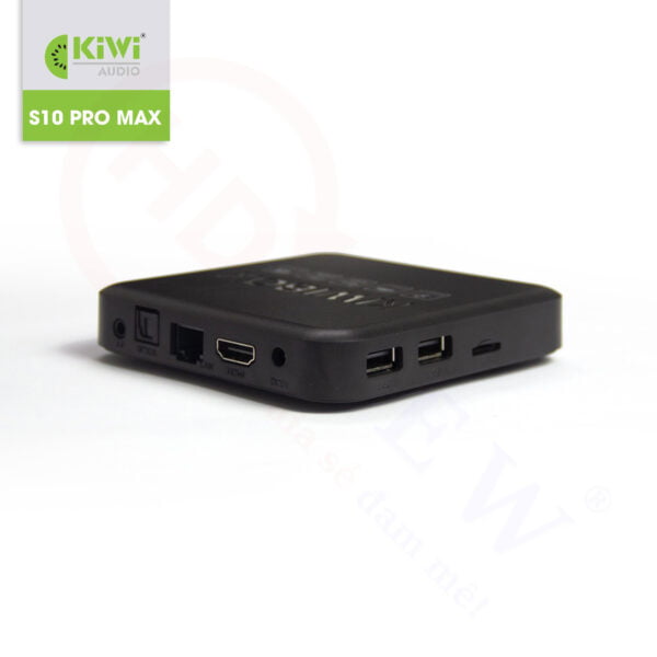 KiwiBox S10 Pro Max (2023) - Android TV 12, hỗ trợ điều khiển giọng nói | HDnew