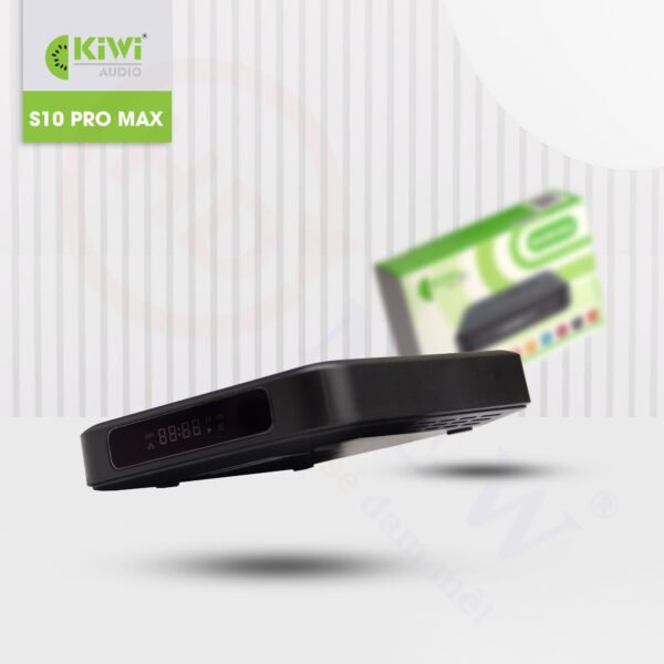 KiwiBox S10 Pro Max (2023) - Android TV 12, hỗ trợ điều khiển giọng nói | HDnew