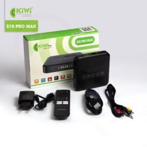 KiwiBox S10 Pro Max (2023) - Android TV 12, hỗ trợ điều khiển giọng nói | HDnew