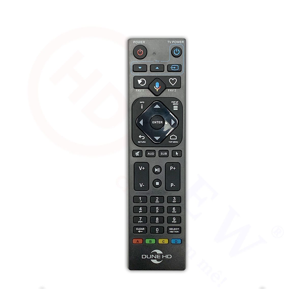Điều khiển kiêm chuột bay Dune HD BT AirMouse Remote R3 | HDnew - Chia sẻ đam mê
